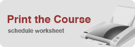 Print the Course Schedule Worksheet